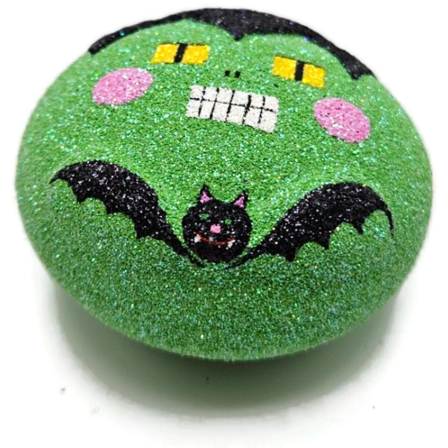Patricia Breen Dracula Medallion Frank Black Green Halloween Christmas Ornament