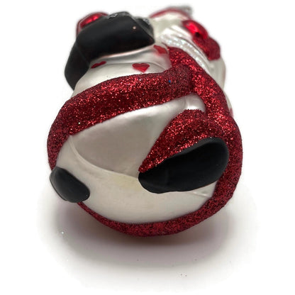 Patricia Breen Miniature Through Rain And Snow Pearl Hearts Valentines Ornament