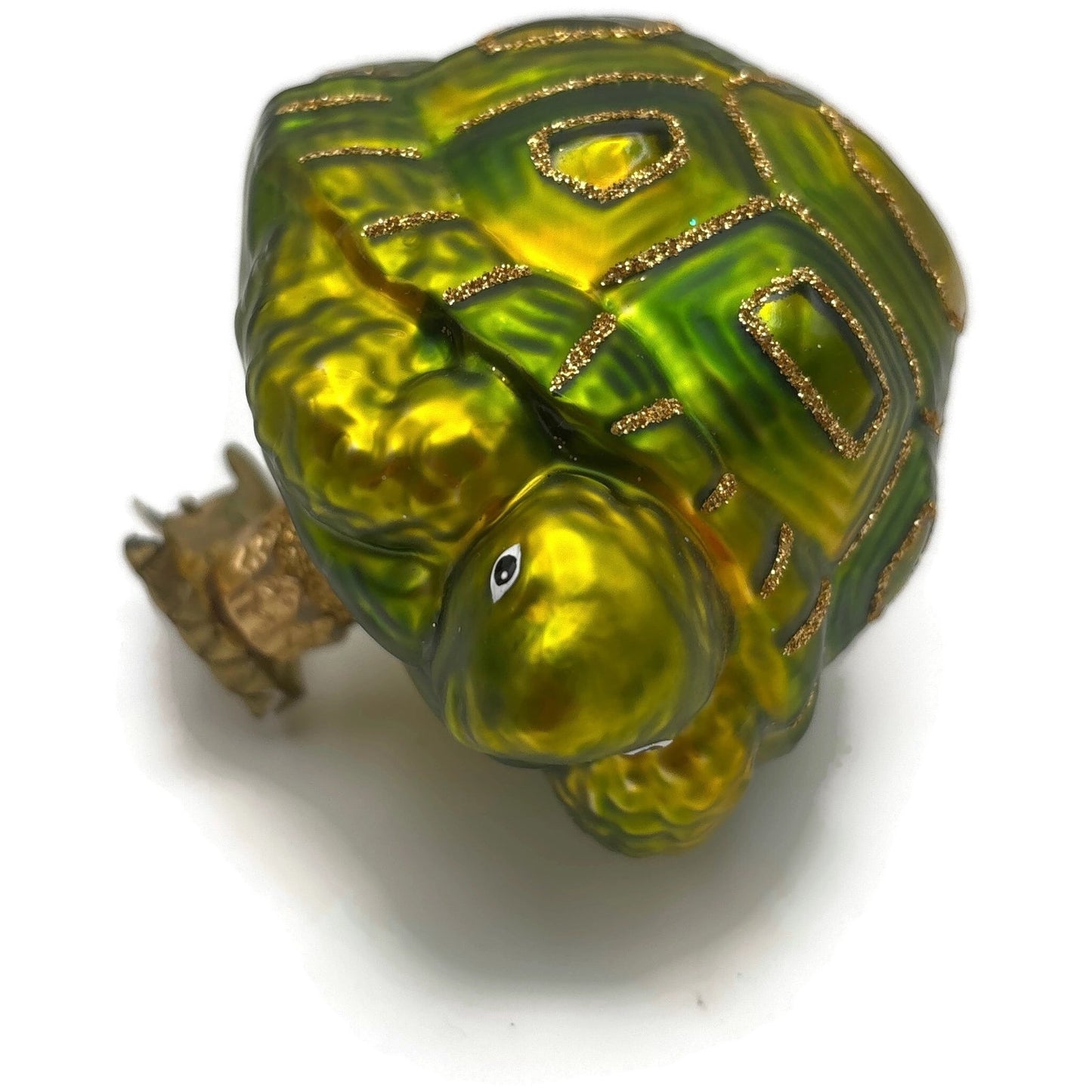 Patricia Breen Henris Turtle Art Green Animal Clip On Christmas Tree Ornament