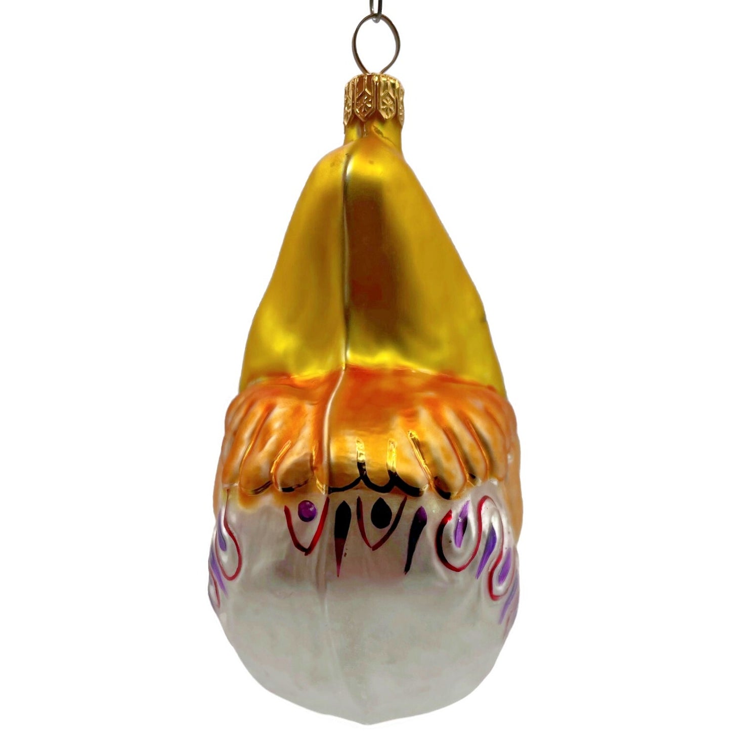 Christopher Radko Ornament Smiley Circus Clown Head Christmas Tree Decor 94-52