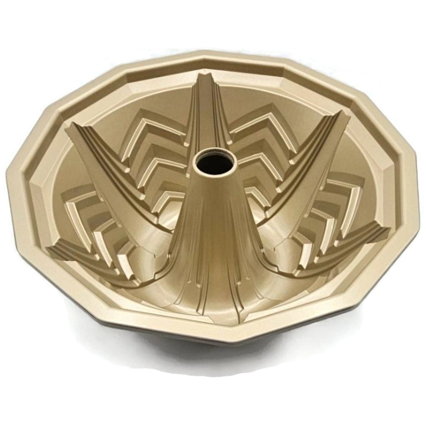 Marquee Bundt Cake Pan 10 Cups Geometric Non Stick Williams Sonoma Nordic Ware