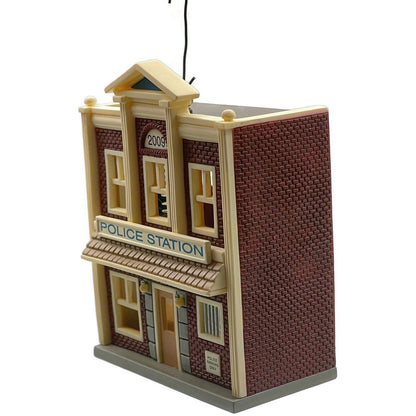Hallmark Ornament Keepsake Korners Police Station Nostalgic 2009 Christmas Tree