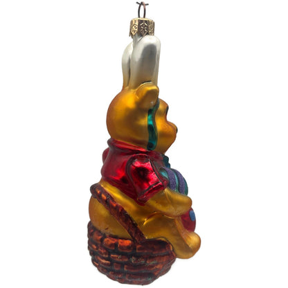 Christopher Radko Easter Pooh Disney Exclusive Easter Egg Ornament 99-DIS-17