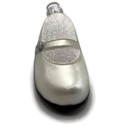 Patricia Breen Little Ones Shoe Pearl Glittered Holicay Christmas Tree Ornament