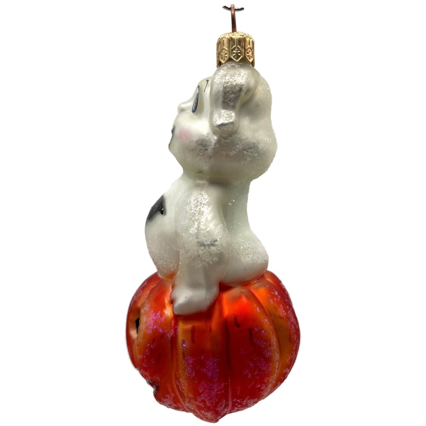 Christopher Radko Jack N Spook Ghost Pumpkin Bat Halloween Ornament 99-165-0