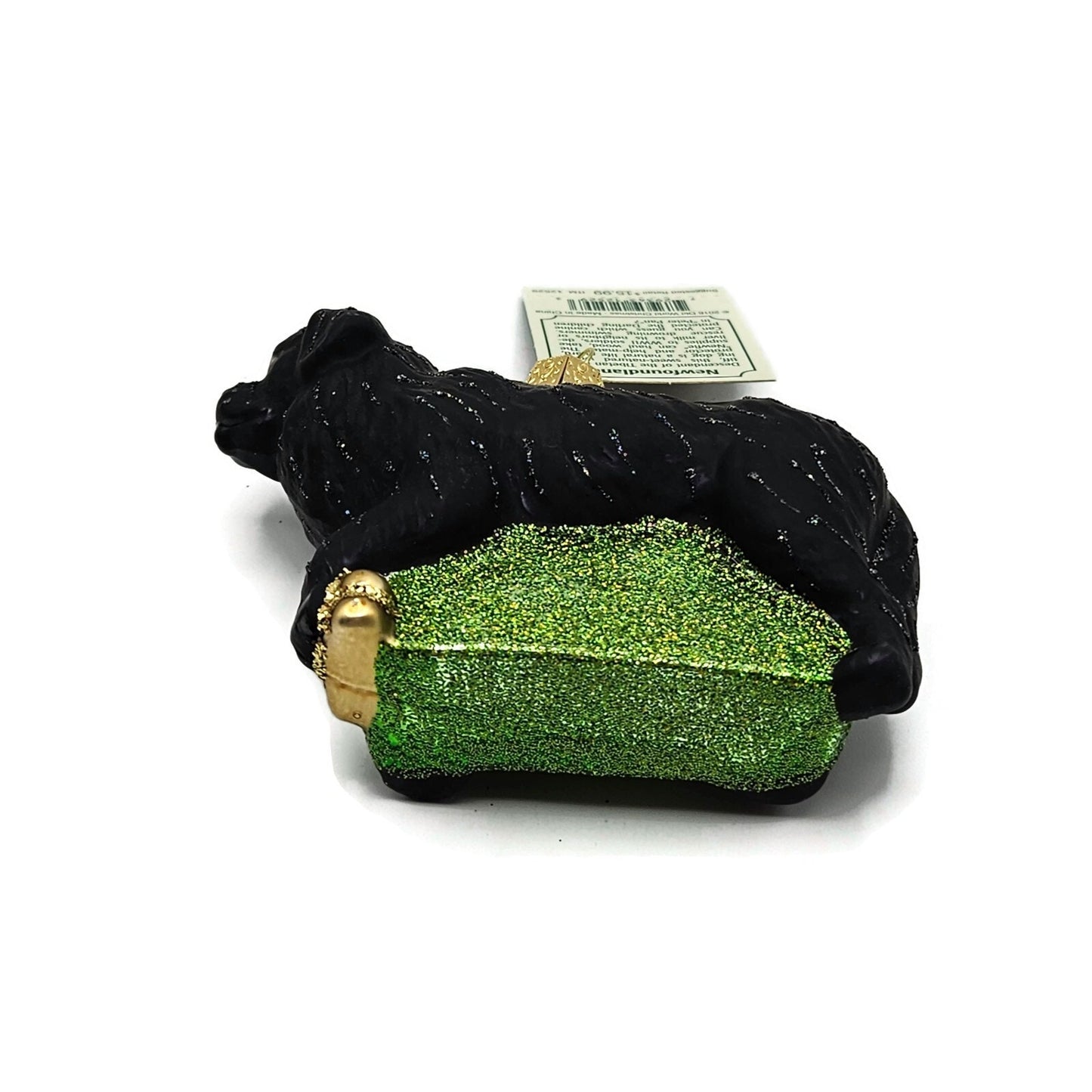 Old World Christmas Newfoundland Tibetan Mastiff Dog Animal Christmas Ornament