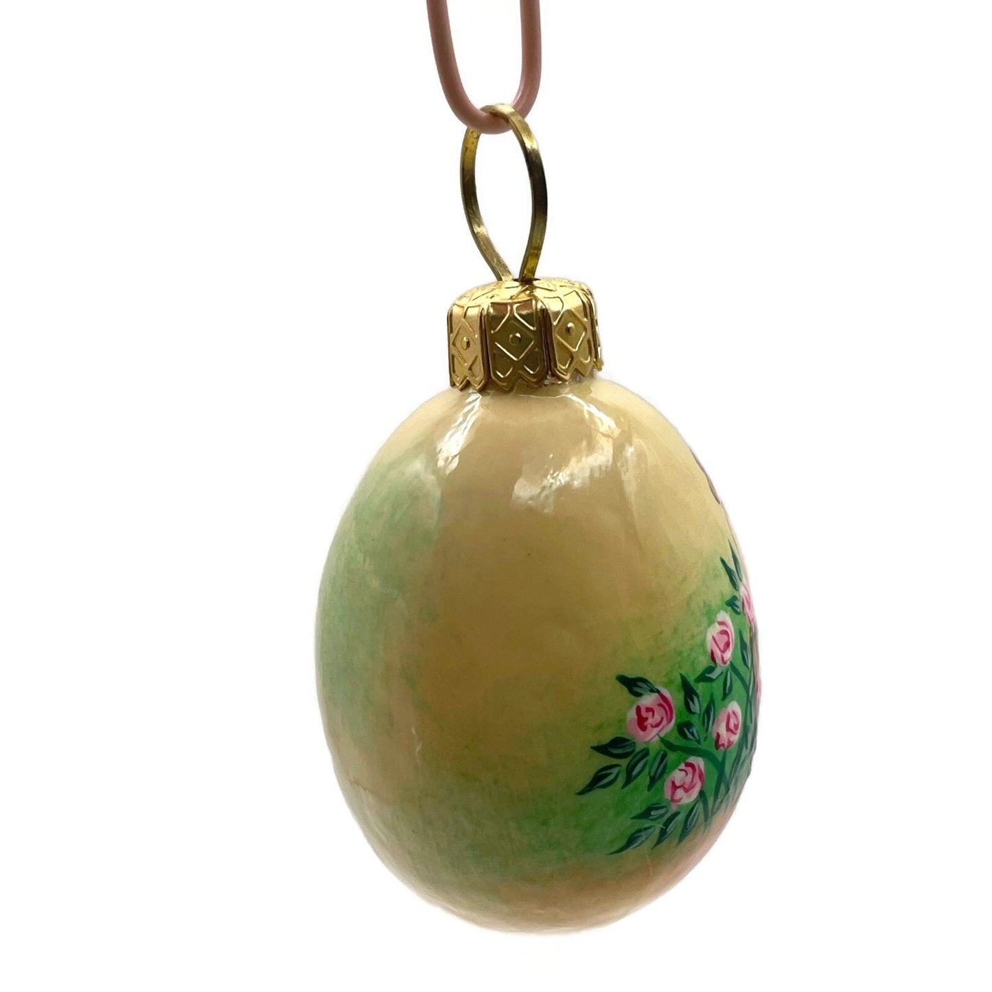 Patricia Breen Miniature Egg Surprise Meet the Peeps Glass Easter Ornament 3310