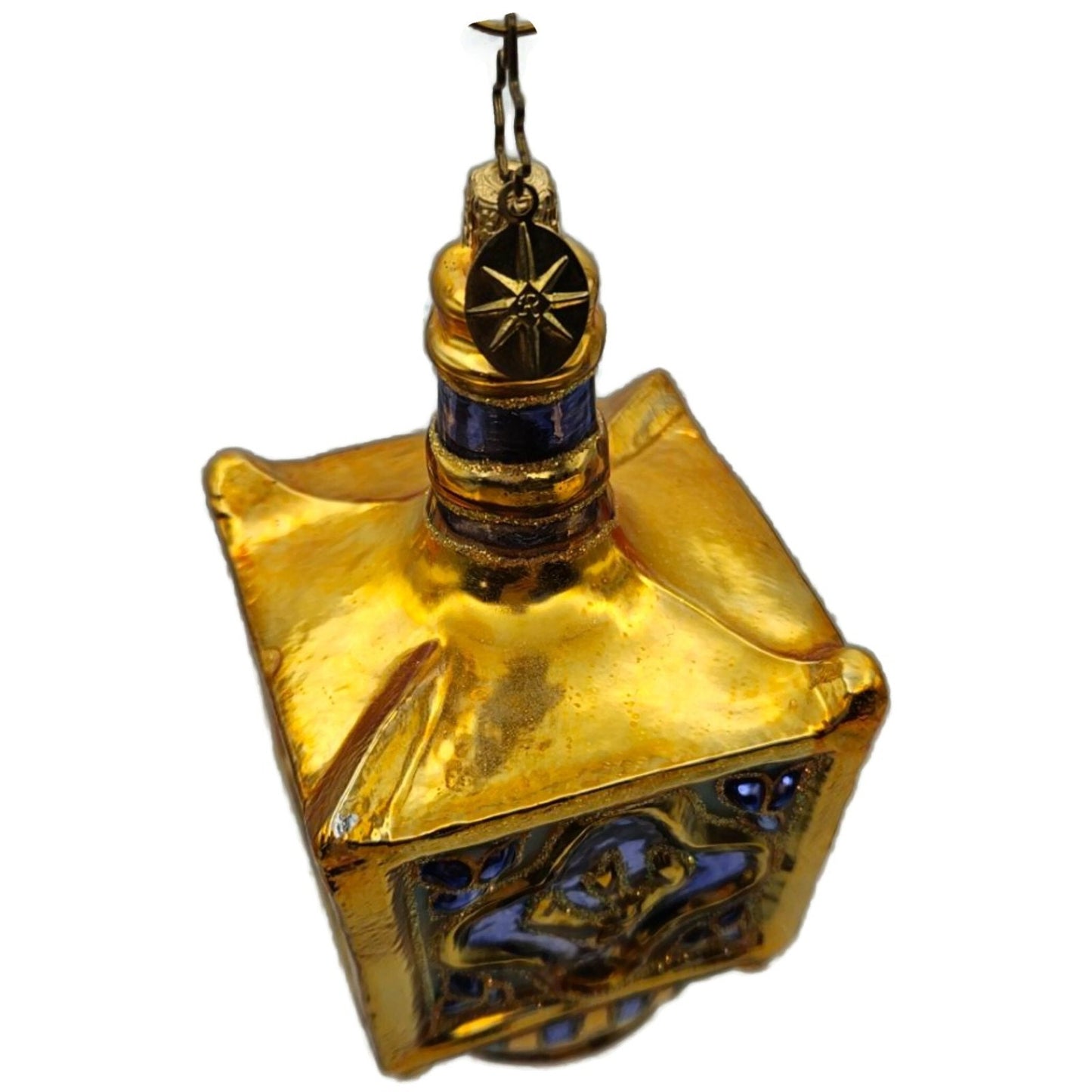 Christopher Radko Dream Spinner Gold Dreidel Hanukkah Christmas Ornament 1011277
