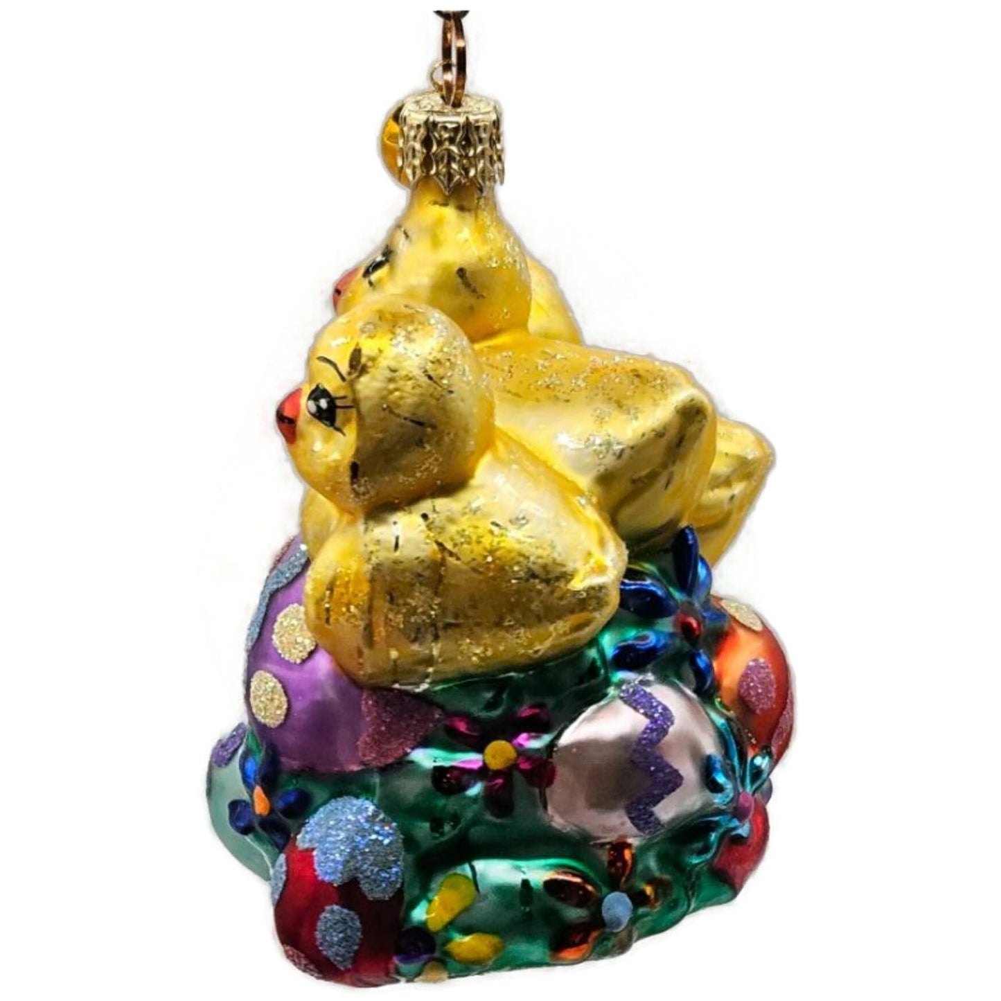 Christopher Radko Petite Peep Trio Gem Easter Christmas Tree Ornament 0106040