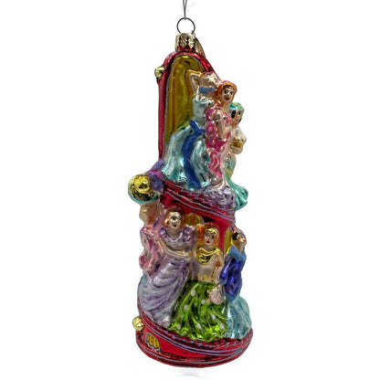 Christopher Radko Nine Ladies Dancing 12 Days Of Christmas Tree Decor Ornament