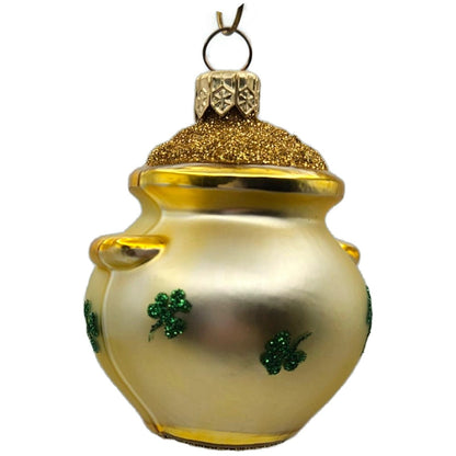 Patricia Breen A Walk In Dublin Pot Of Gold Shamrocks St. Patrick's Ornament CO