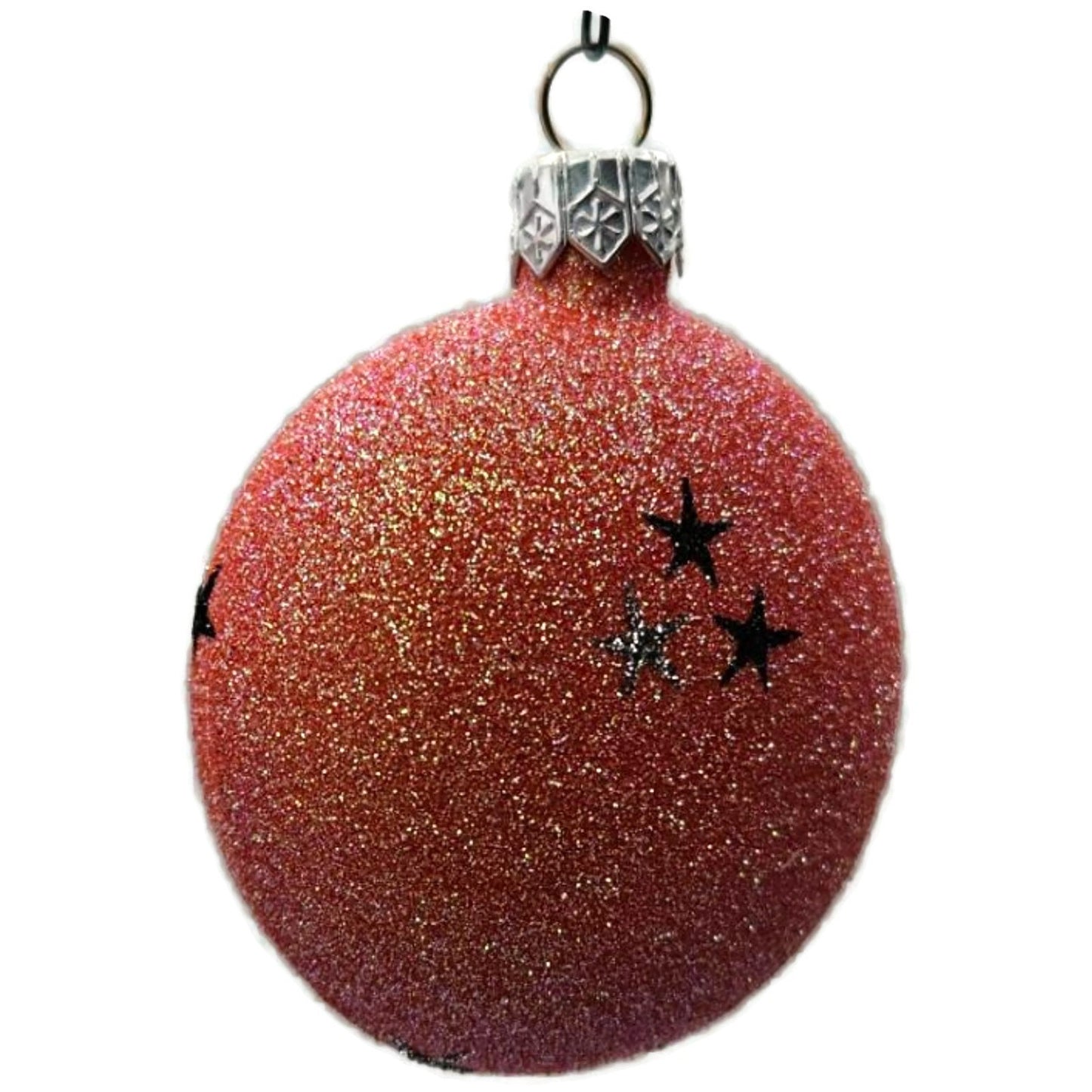 Patricia Breen Halloween Ghostly Medallion Black Pumpkin Star Christmas Ornament