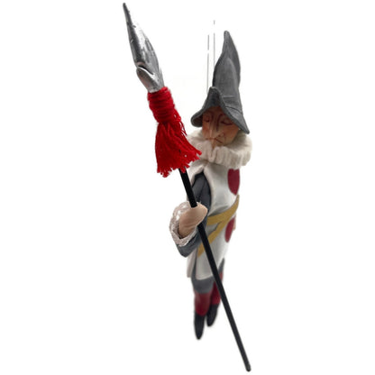 Gladys Boalt Palace Guard Alice in Wonderland Fabric Christmas Ornament Signed