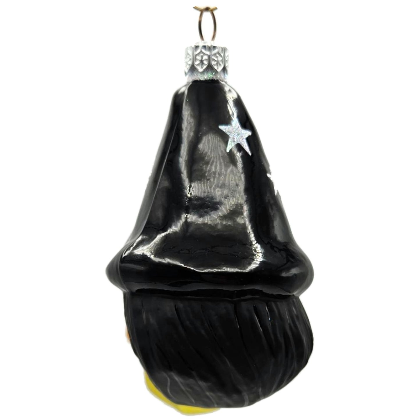 Patricia Breen Witch Hazel Green Face Stars Black Hat Halloween Ornament 9847