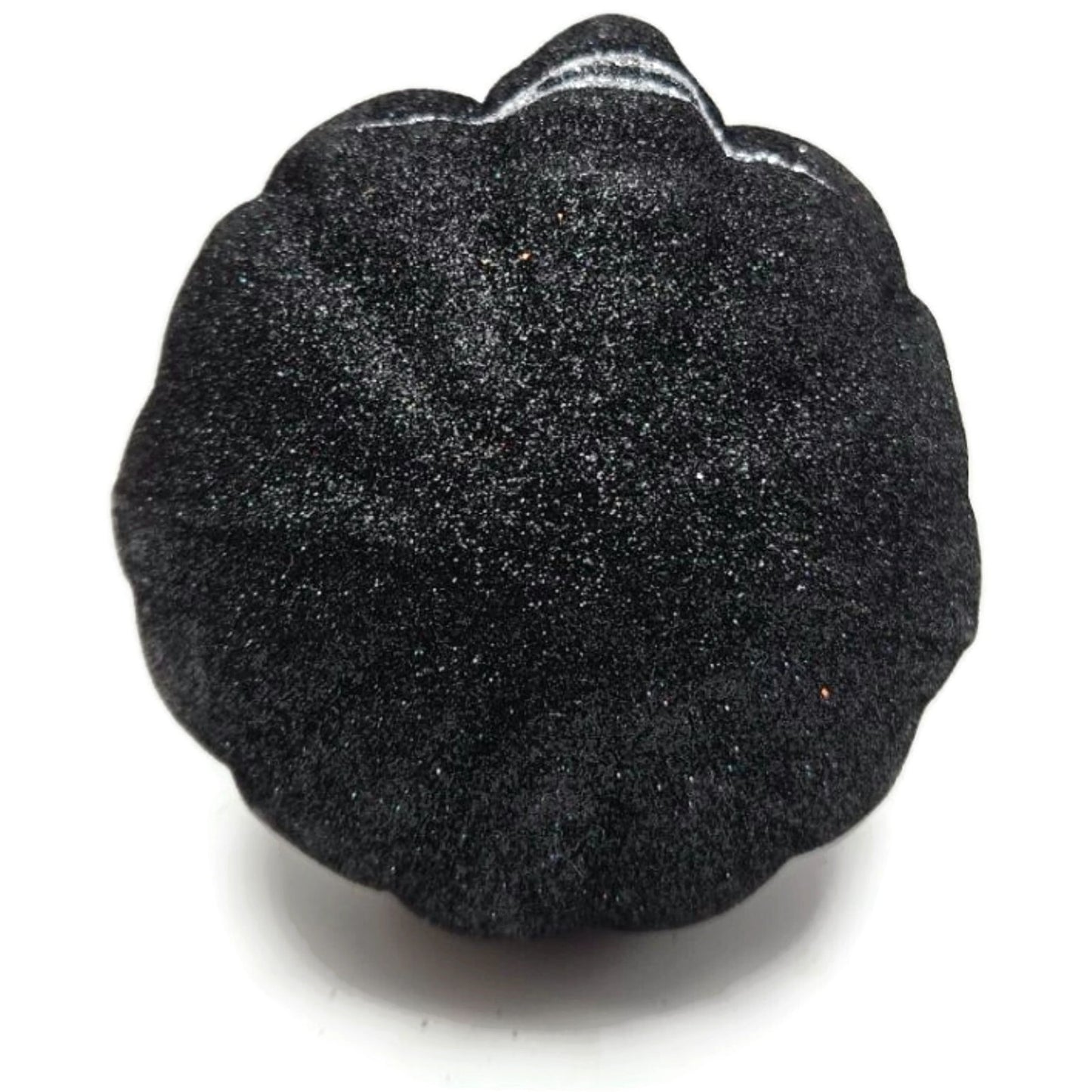 Patricia Breen Halloween Fanciful Pumpkin Black Silver Christmas Ornament 9812