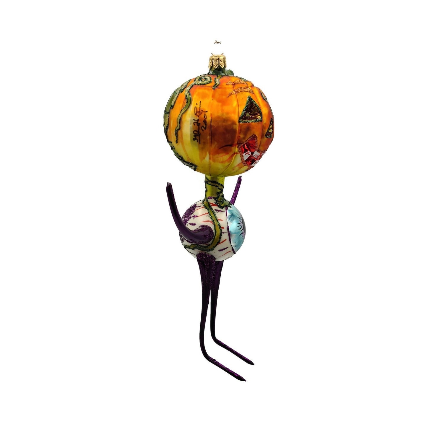Slavic Treasures Ive Got Your Eye in Me Jack O Lantern Halloween Ornament D20M07