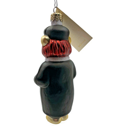 Patricia Breen Mama Bear Black Holly Wreath Christmas Tree Decor Ornament