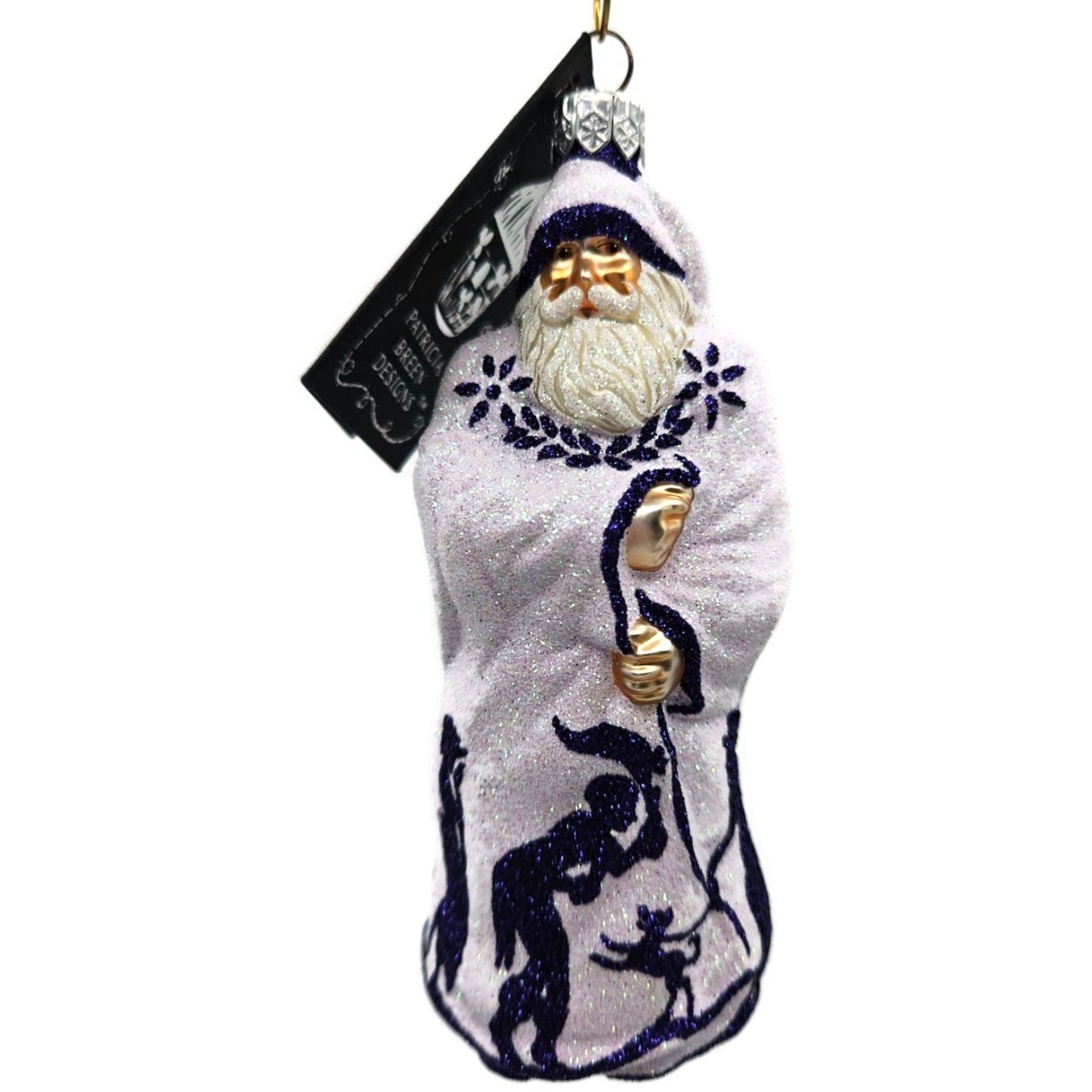 Patricia Breen Redoute Santa Silhouettes Halloween Christmas Ornament 2125