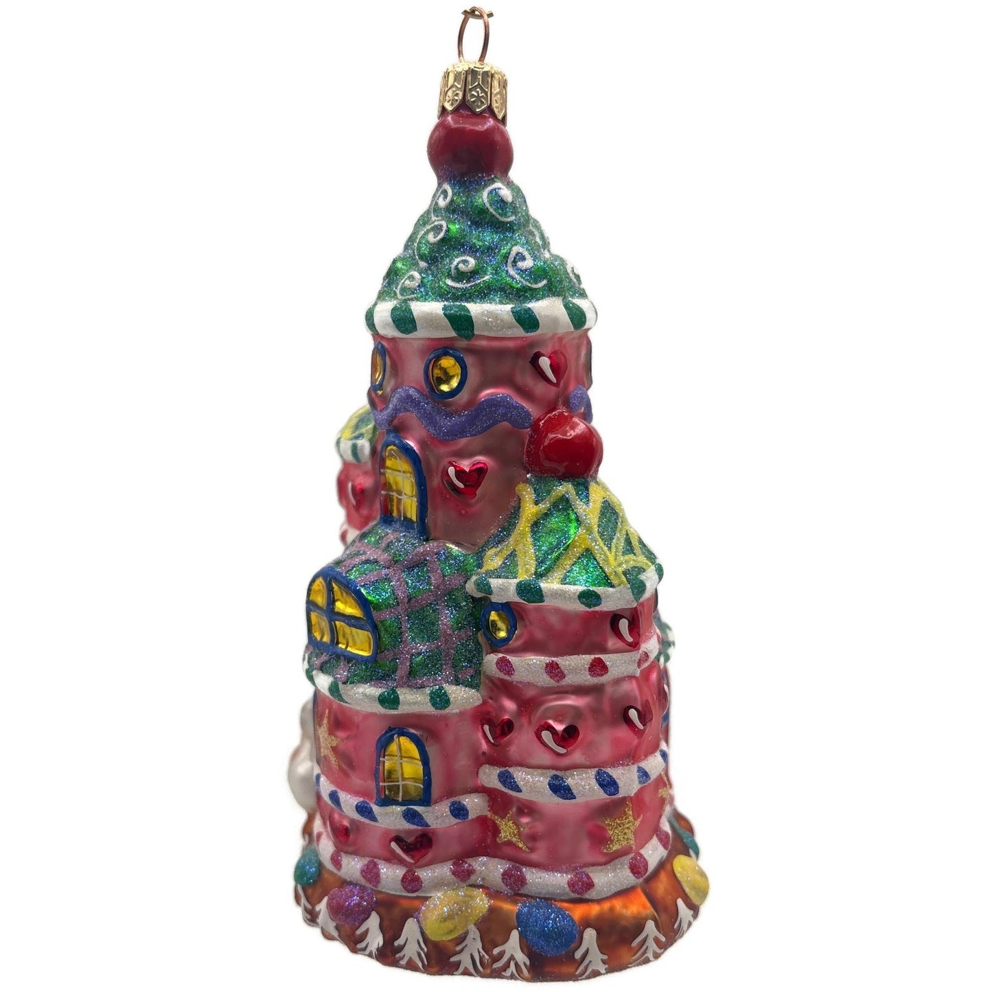 Christopher Radko Candy Land Corner Castle Christmas Ornament LE 99-HOU-3