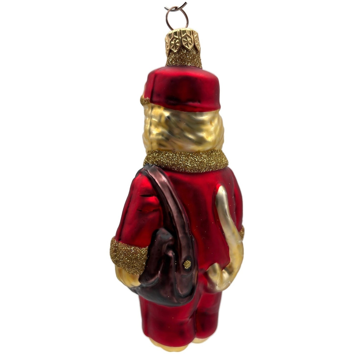 Patricia Breen Le Postal Cat Red Hearts Valentines Christmas Tree Ornament