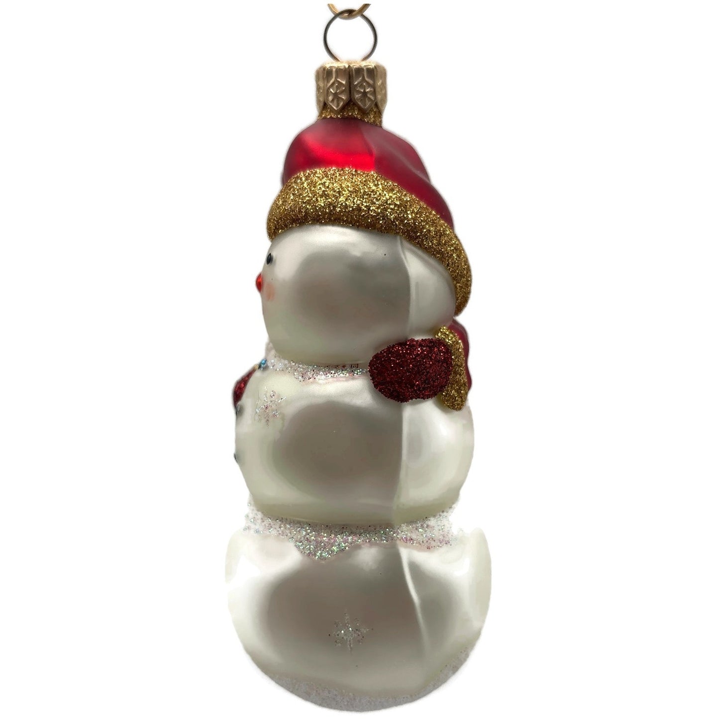 Patricia Breen Friends Snowman Santa Claus Snowflakes Christmas Tree Ornament
