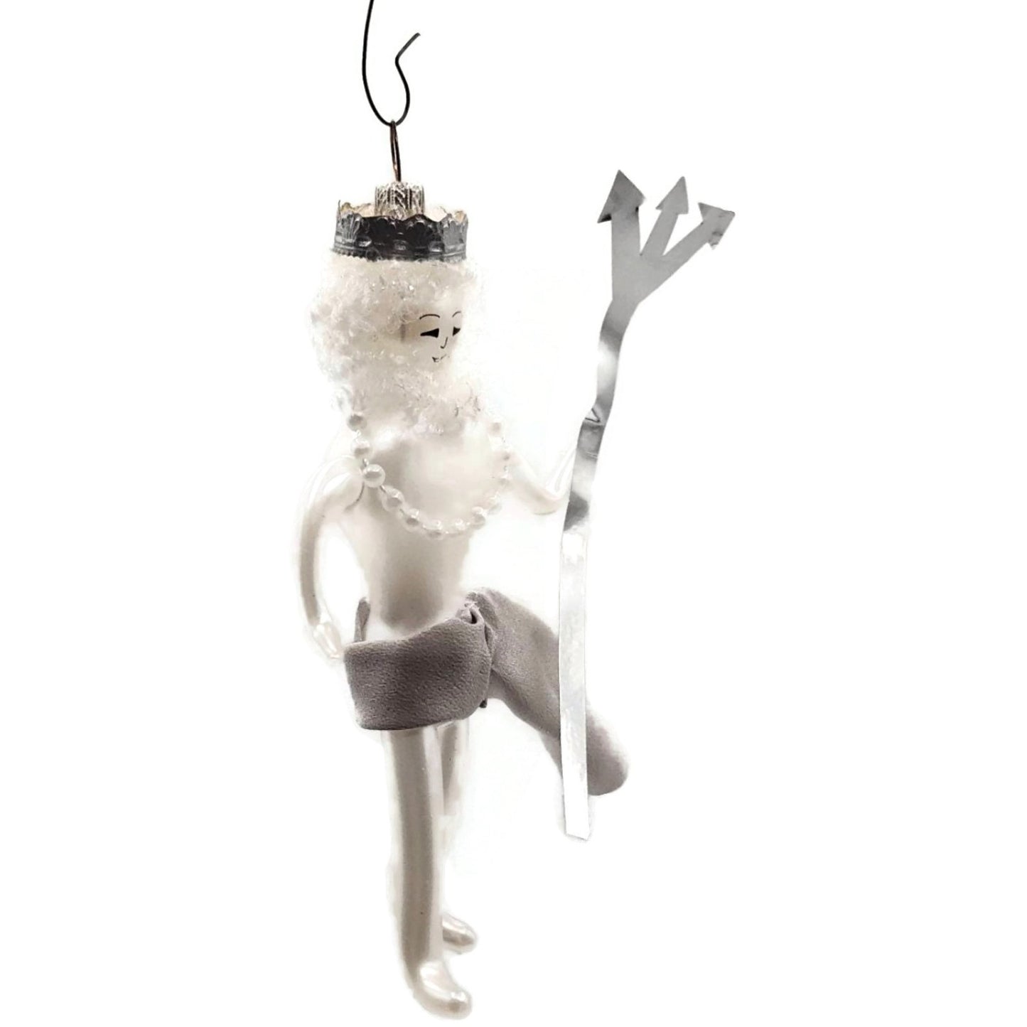 Soffieria De Carlini Poseidon Italian Hand Blown Glass Christmas Tree Ornament