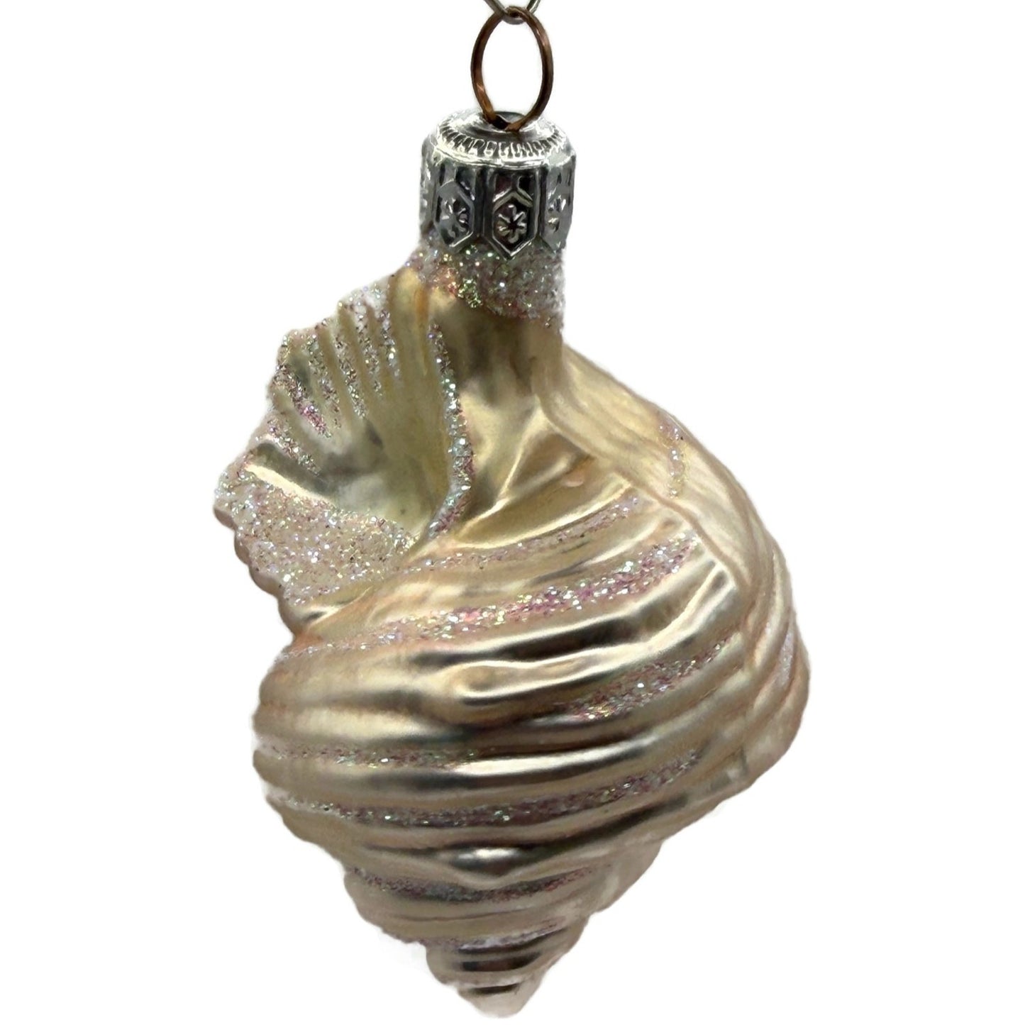 Patricia Breen A Walk on The Beach Pearl Seashell Summer Nautical Ornament 9750