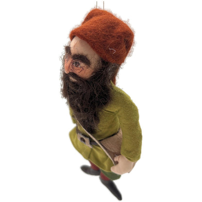 Gladys Boalt Dwarf 5 Snow White And The Seven Dwarfs Christmas Ornament Signed