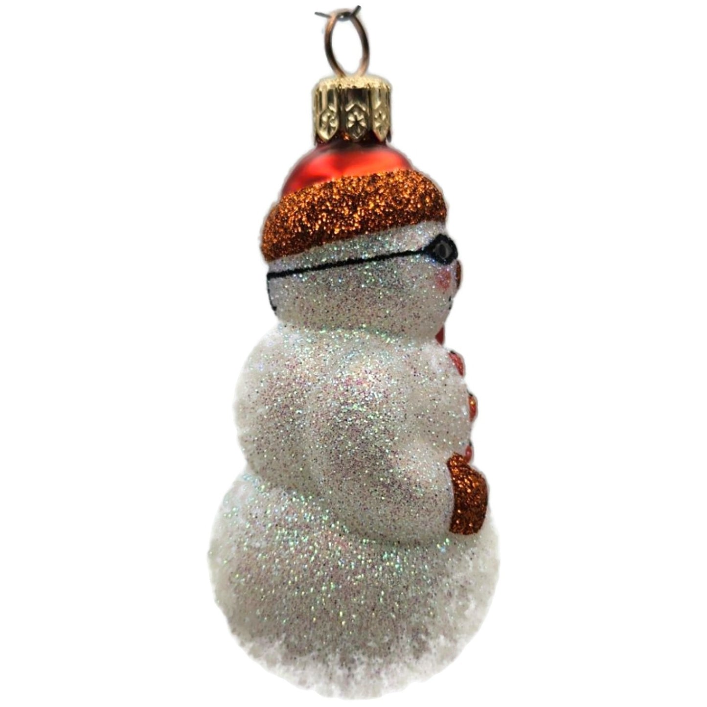 Patricia Breen Snowman Incognito Orange Pumpkins Halloween Christmas Ornament