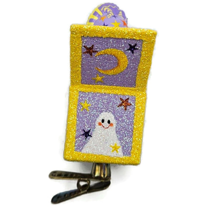 Patricia Breen Pop! Goes the Chameleon Purple Halloween Clip On Ornament CATZ
