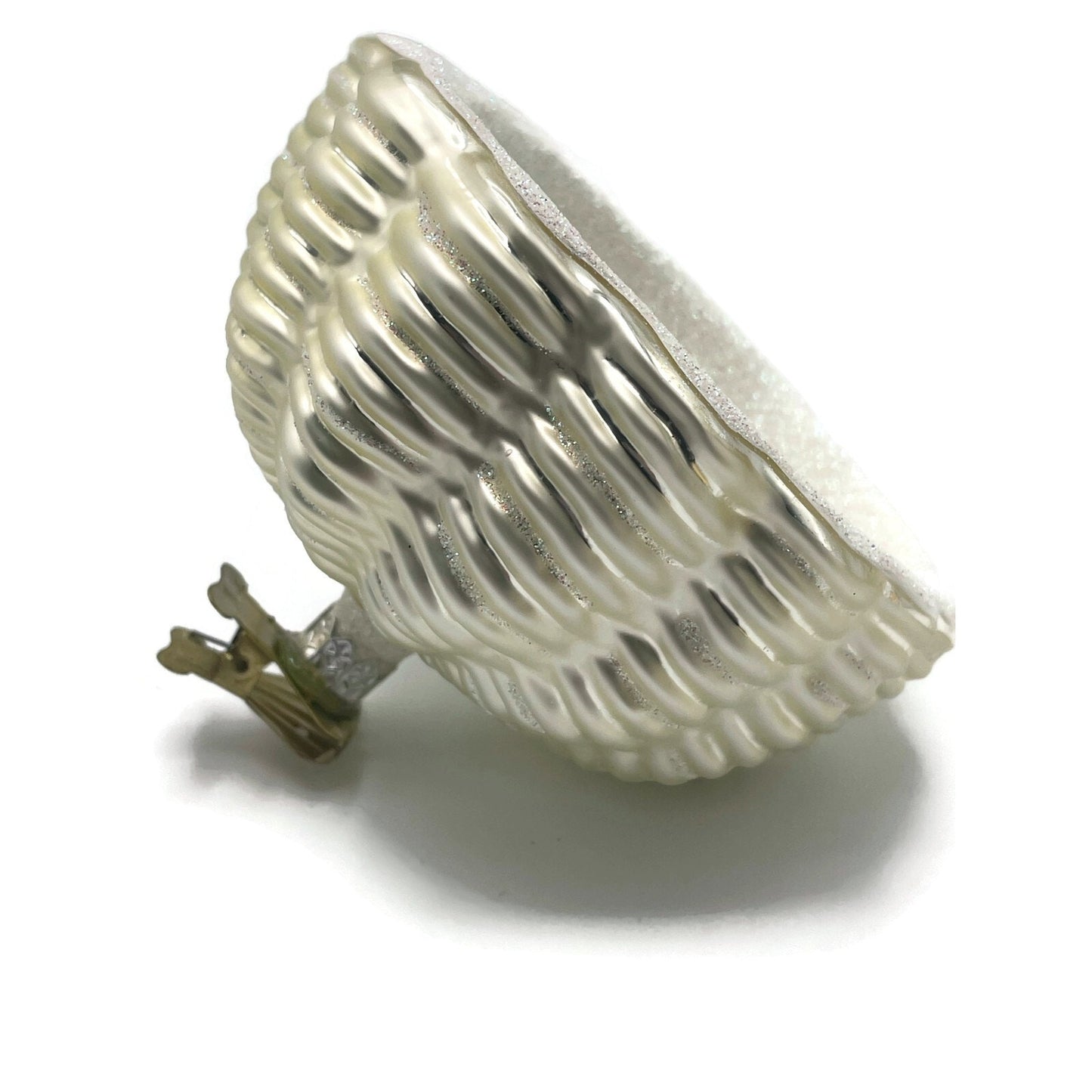 Patricia Breen Bird Egg Nest Pearl Clip Easter Christmas Holiday Ornament Rare