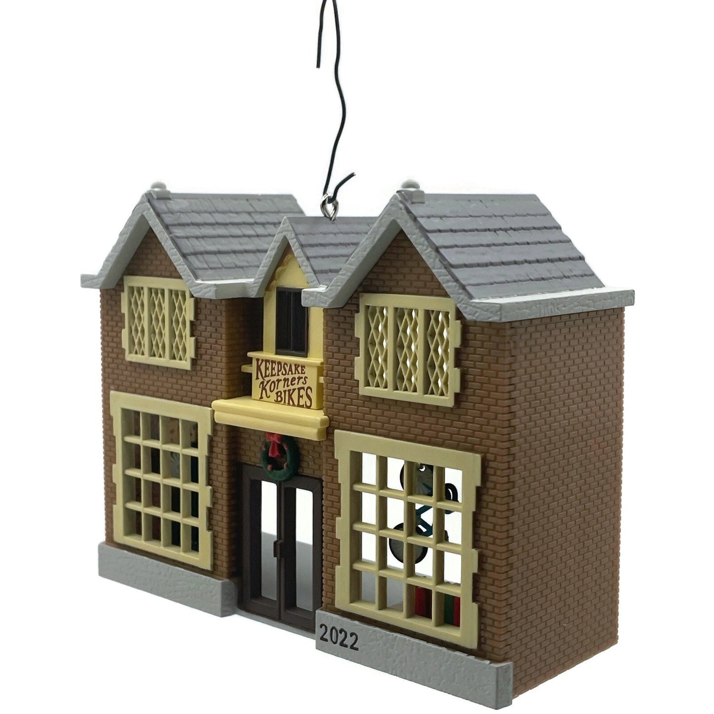 Hallmark Keepsake Korners Bicycle Shop 2022 Tom Best Christmas Tree Ornament