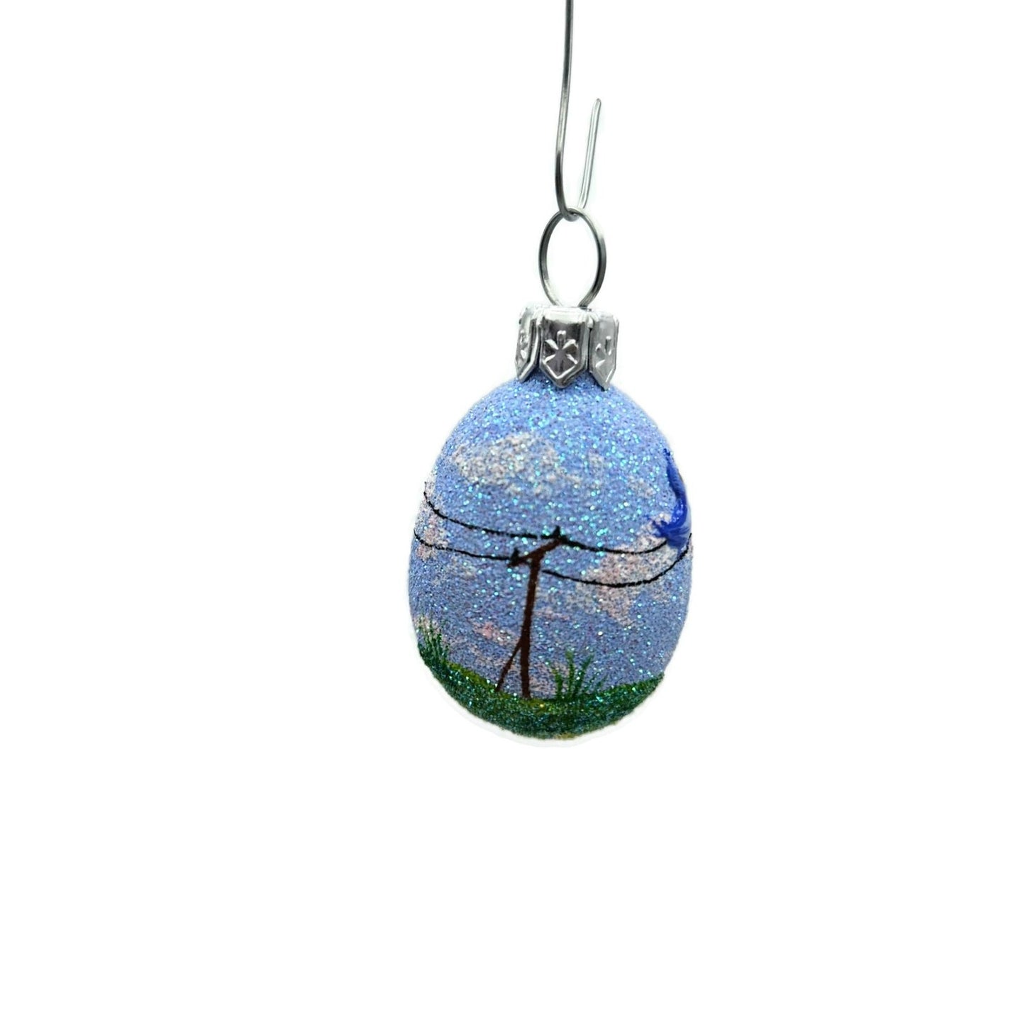 Patricia Breen Miniature Egg Surprise Ring Me Birds Easter Christmas Ornament