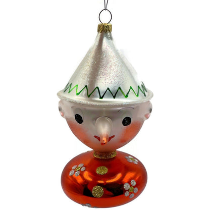 Christopher Radko Pinocchio Italian Blown Glass Christmas Tree Ornament 94-248-1