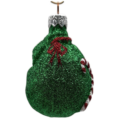 Patricia Breen Peppermint Sack Green Candy Canes Christmas Ornament Milaeger's