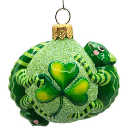 Patricia Breen Once Again for James Lucky Shamrock St. Paddys Christmas Ornament