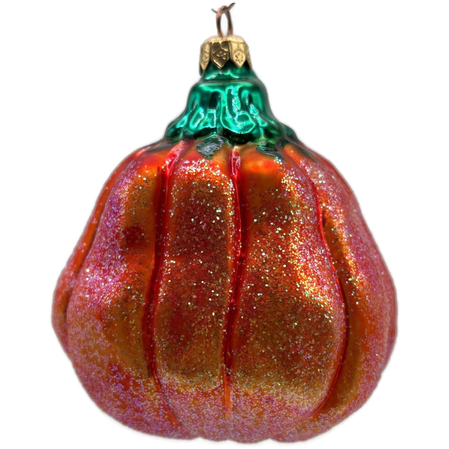 Christopher Radko Pumpkin Eater Orange Halloween Christmas Ornament 96-203-0