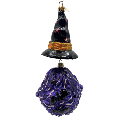 Christopher Radko Witch Topper Halloween Christmas Hat Ornament 02-0041-0