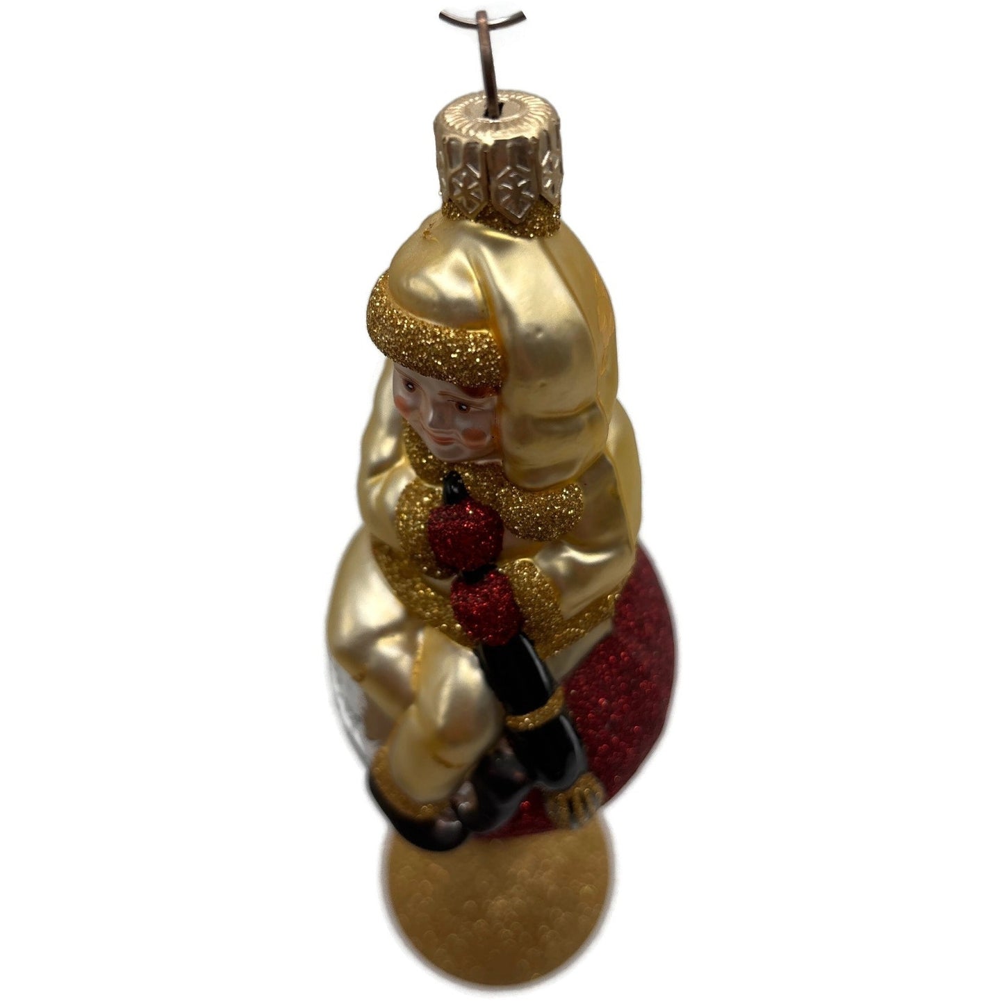 Patricia Breen Jingles The Elf Gold Suit Gold Ball Christmas Ornament 9900HCB