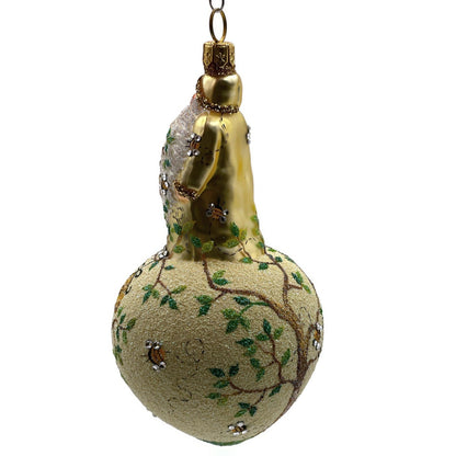Patricia Breen Spearman Santa Bees Bugs Beehive Spring Christmas Ornament 2562