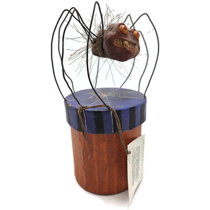 Rucus Studio Salvador Spider Scott Smith Halloween Spooky Candy Container