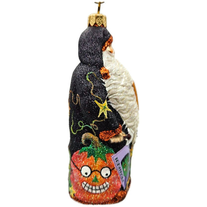 Patricia Breen Sowing Time Santa Claus Black Frankenstein Halloween Ornament HCB