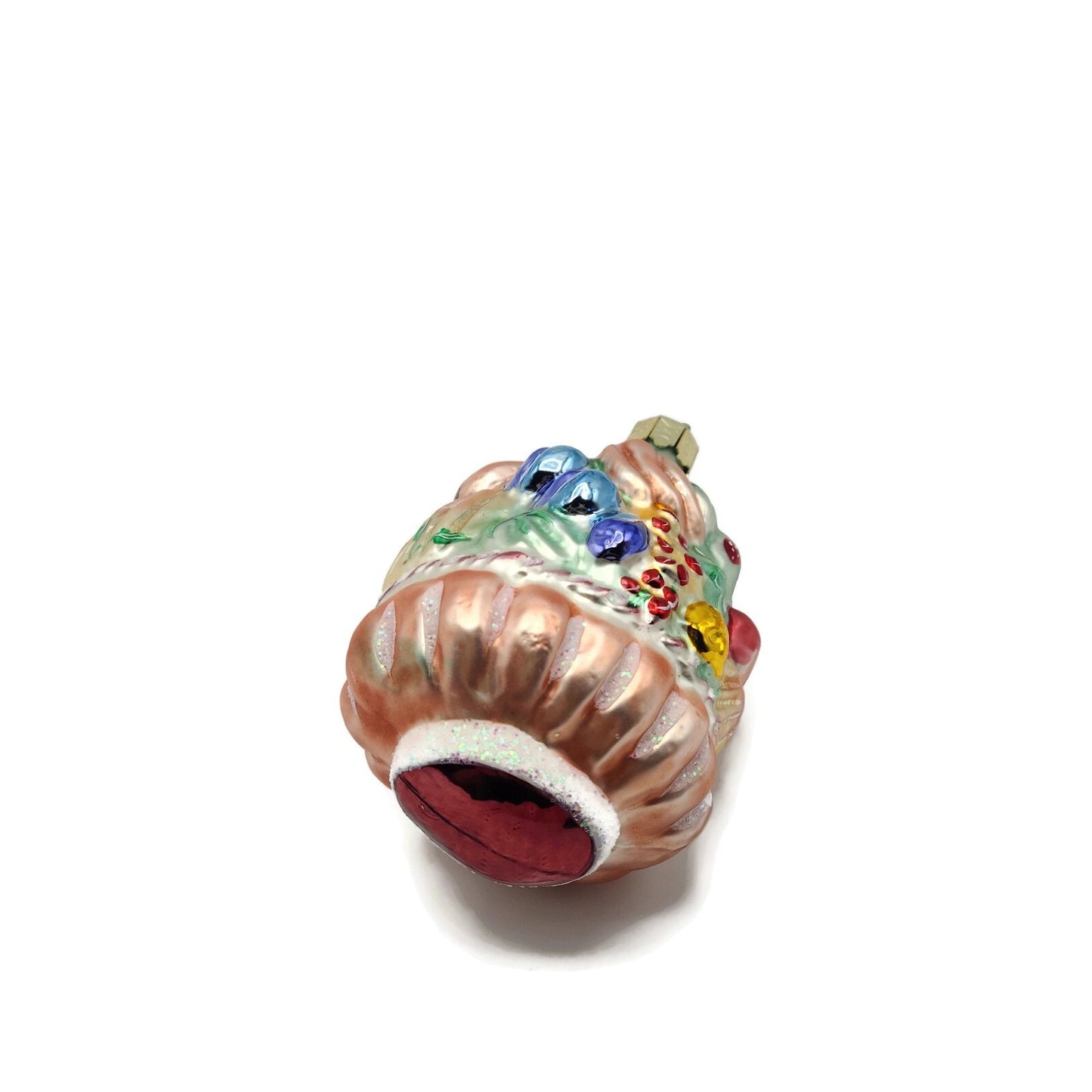 Christopher Radko Harvest Basket Fall Vegetables Fruit Christmas Ornament 94-233