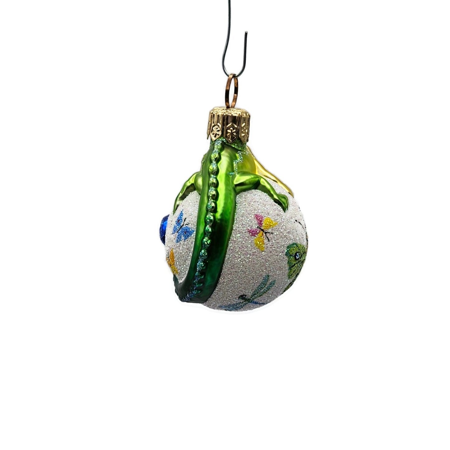 Patricia Breen Miniature Chameleon Butterflies Spring Christmas Tree Ornament