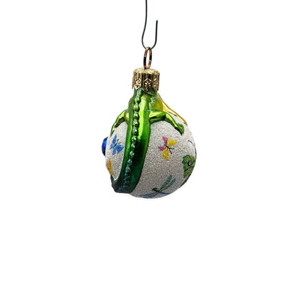 Patricia Breen Miniature Chameleon Butterflies Spring Christmas Tree Ornament
