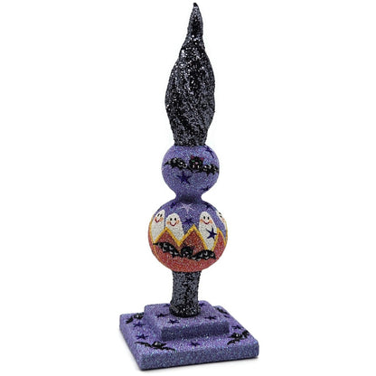 Patricia Breen Ultra Miniature Finial Pumpkin Bat Stars Halloween Ornament