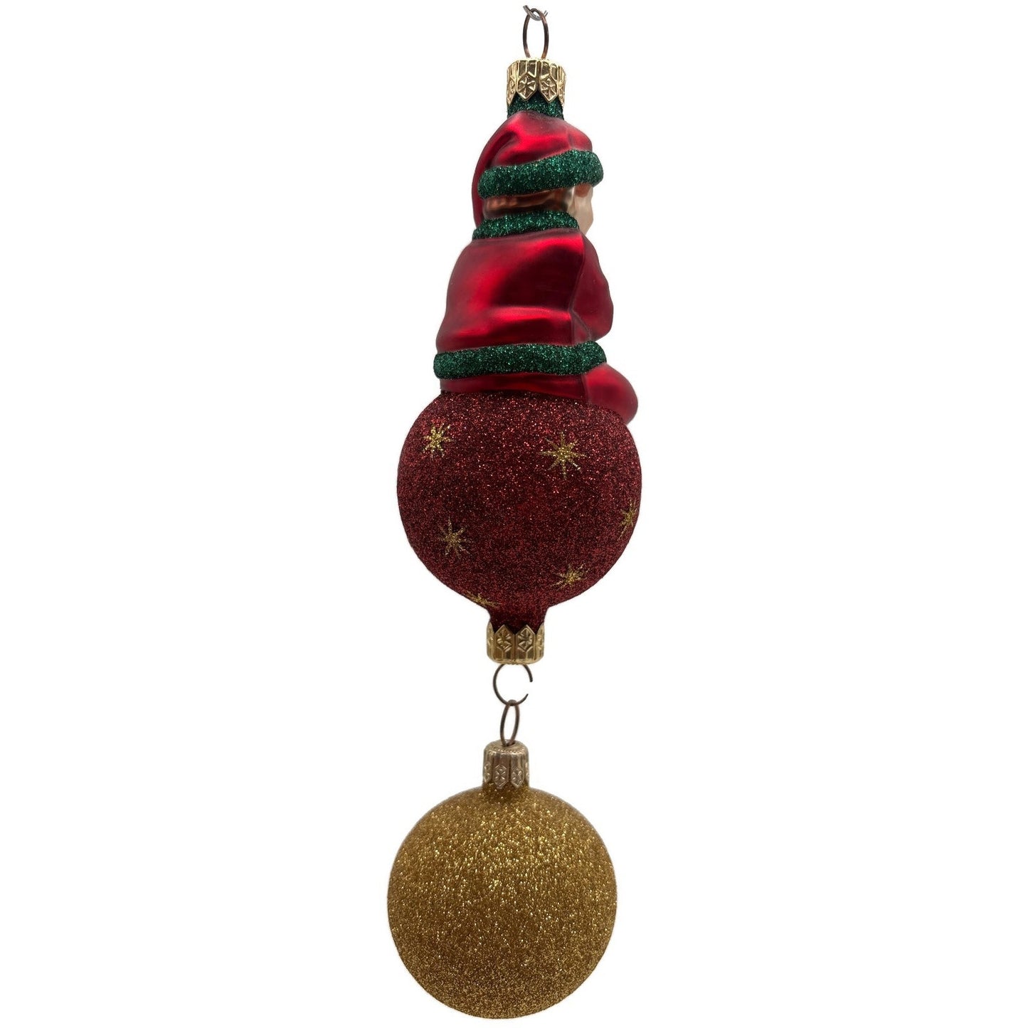 Patricia Breen Jingles The Elf Red Suit Ball Stars Christmas Ornament 9900HCB