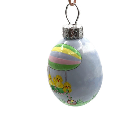 Patricia Breen Miniature Egg Sky Ride Balloon Chicks Easter Christmas Ornament