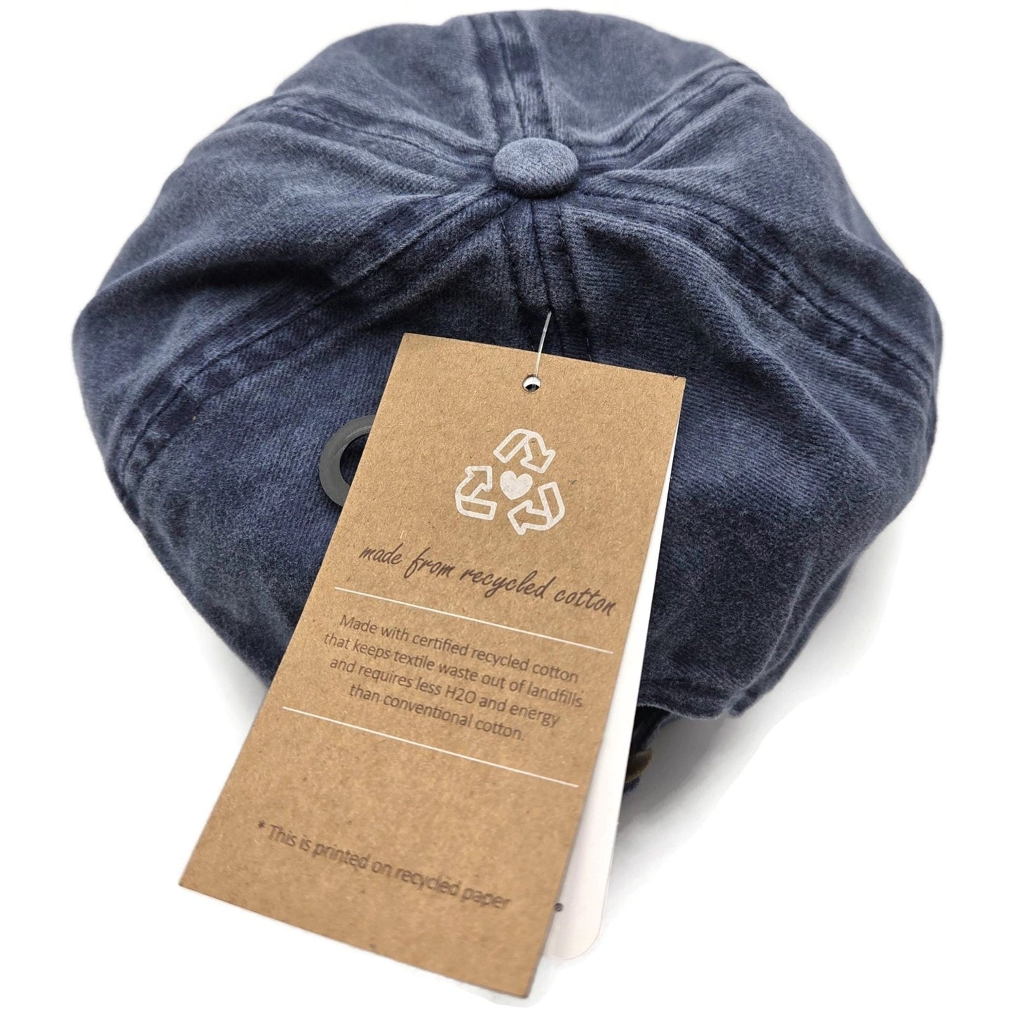 Blessed Baseball Cap Navy Blue Adjustable Hat New Rae Dunn David and Young