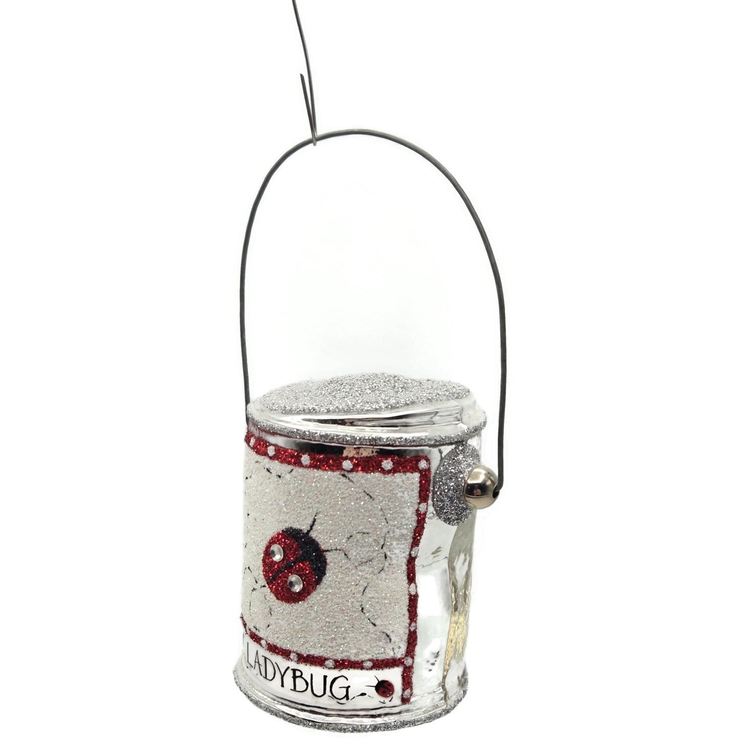 Patricia Breen Studio Colours Ladybug Paint Can Bug Spring Christmas Ornament